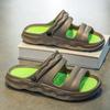 Stepping on shit sandals men's summer outdoor wear two cool slippers thick-soled non-slip fashionable versatile beach slippers