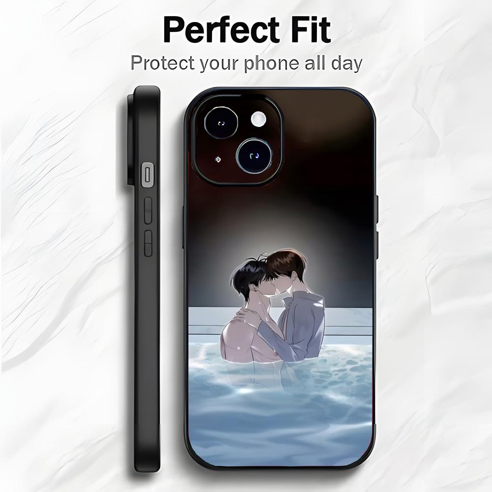Romantic Korean Manhwa M-Mondays Savior Phone Case Phone Case Soft Packaging Lightweight For iPhone17 16 15 14 13ProMax