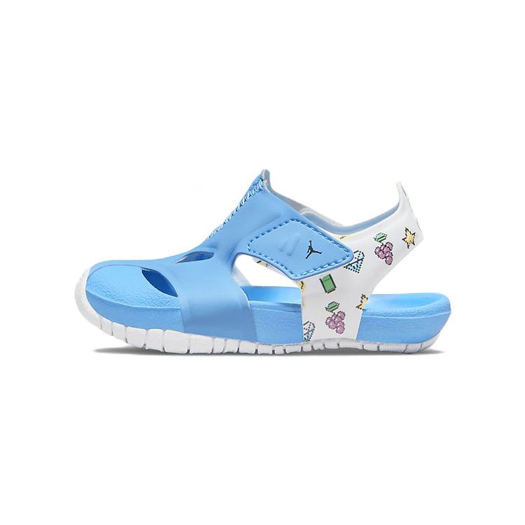

Jordan Flare University Blue Lemon Venom White (TD) Baby Sneakers DM8972-417 25