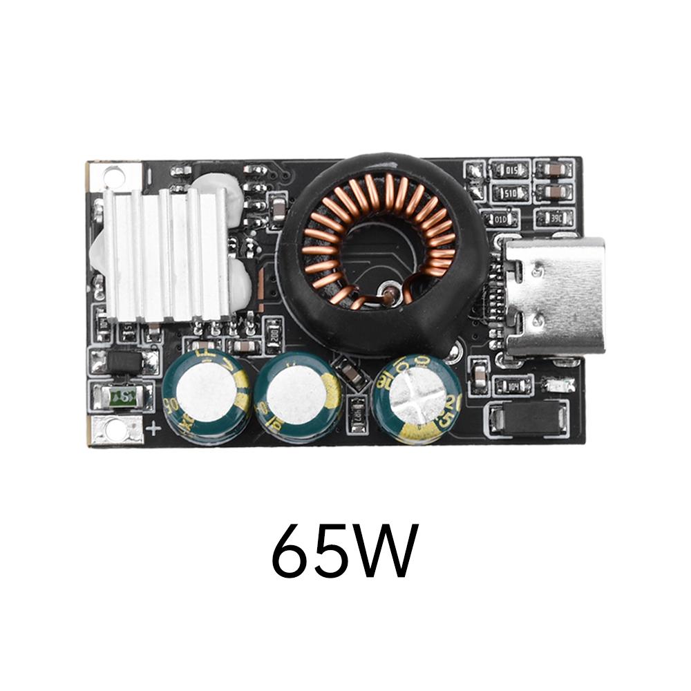 

PD 65W Модуль надшвидкої зарядки Багатопротокольний Мобільний телефон DIY Швидкий зарядний пристрій DC 7V-35V Понижуючий модуль Тип-C USB Порт DC5521