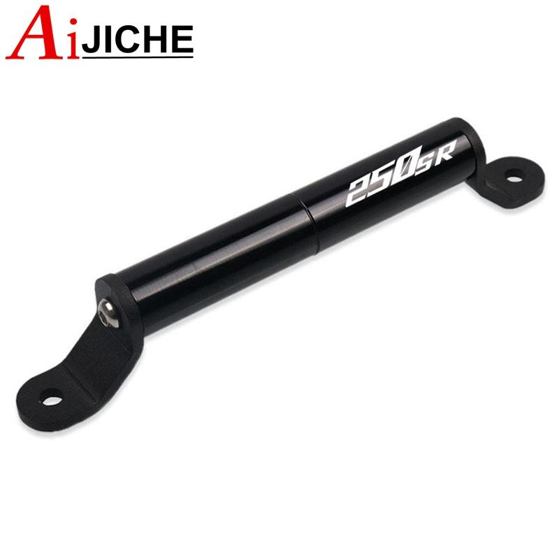 Motorcycle Navigation Mobile Phone GPS Plate Bracket Stand Holder Phone Support For 250SR 300SR 250 SR 300 SR