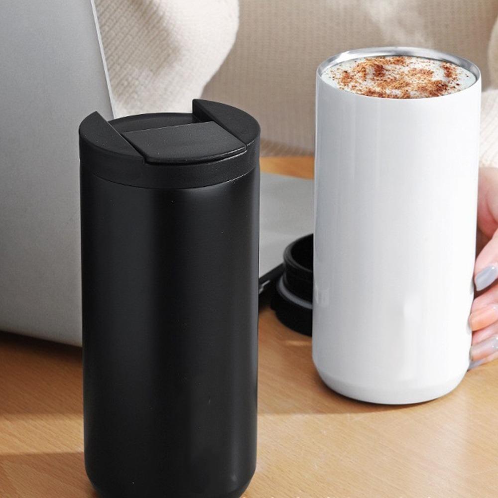Lrustless Steel Water Mug Vacuum Insulated Heat‑preserving Cup Safe Beverage Container School