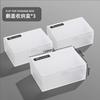 SINGBA Frosted Clear Flip Storage Box, Large Capacity Dustproof Organizer for Photocard Trading Cards, Stickers, Card Protectors