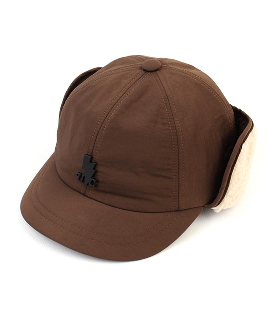 Yunibeosyeolkemiseuteuli Poly Brown Half Earflap Cap