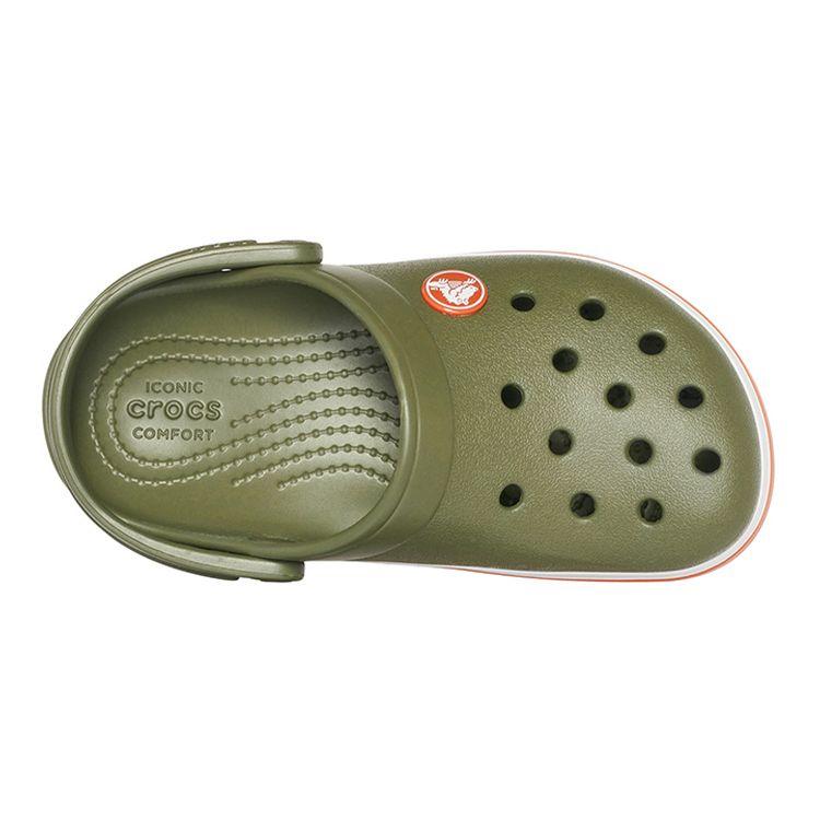 Crocs Zoccoli Classici Calzature Bambino Verde Militare 204537-3TB