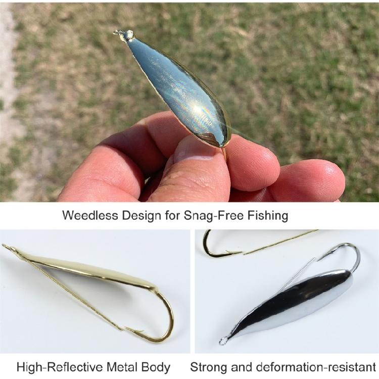 Weedless Spoon Fishing Lures Replacement Freshwater Saltwater Weedless Crankbait Hard Baits Outdoor Fishing Accessories