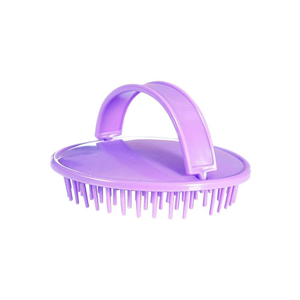 1PCS Handle Shampoo Brush Soft Hair Care Silicone Scalp Massage Comb Shower Hair Extended Cleaning Brush Body Hair Scrubber