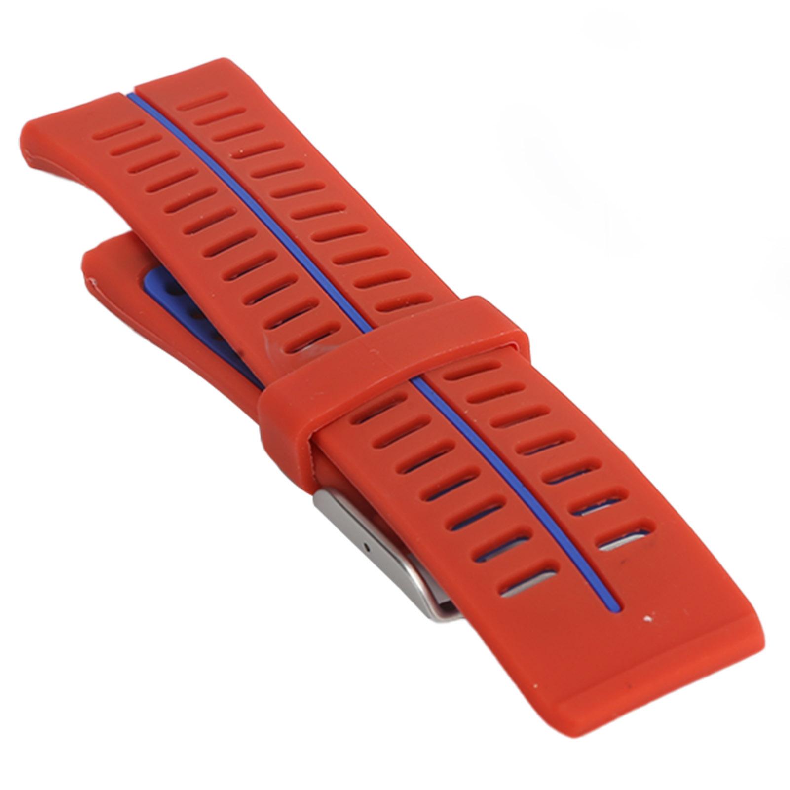 

Replacement Wrist Strap Watchband with Needle Disassemble Tool for POLAR V800 Watch Red Blue