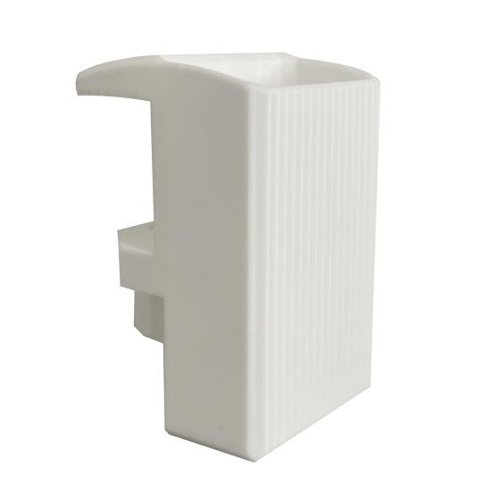 

Pen Holder Under-Desk Storage Box Multifunctional Desk Clamp Organizer for Pens Headphones Charging Cables And Accessories білий