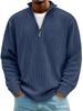Men's Stand-Up Collar Corduroy Polo Shirt - Autumn/Winter 2025 Collection