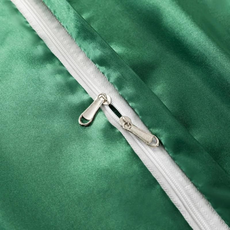 4 PCS Bedding Set Luxury Mulberry Silky Blending Bedding Set Satin Duvet Cover Set High End Single Double Comforter Cover