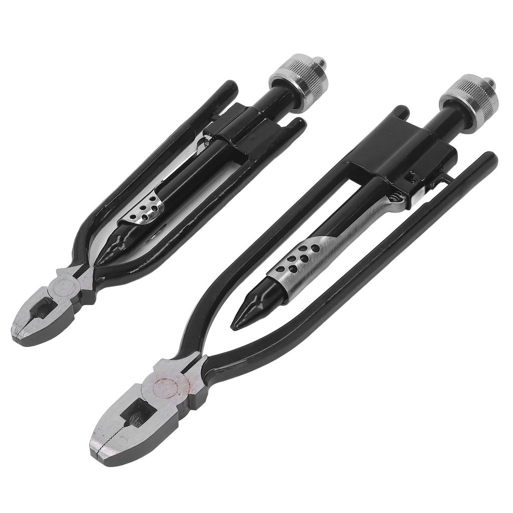 2pcs Safety Wire Plier 6in 9in Carbon Steel Twisting Locking Wire Cutter for Aircraft Automotive