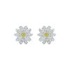 Cercei Cristal Floare Eternă Femei Cercei Galben 5518145