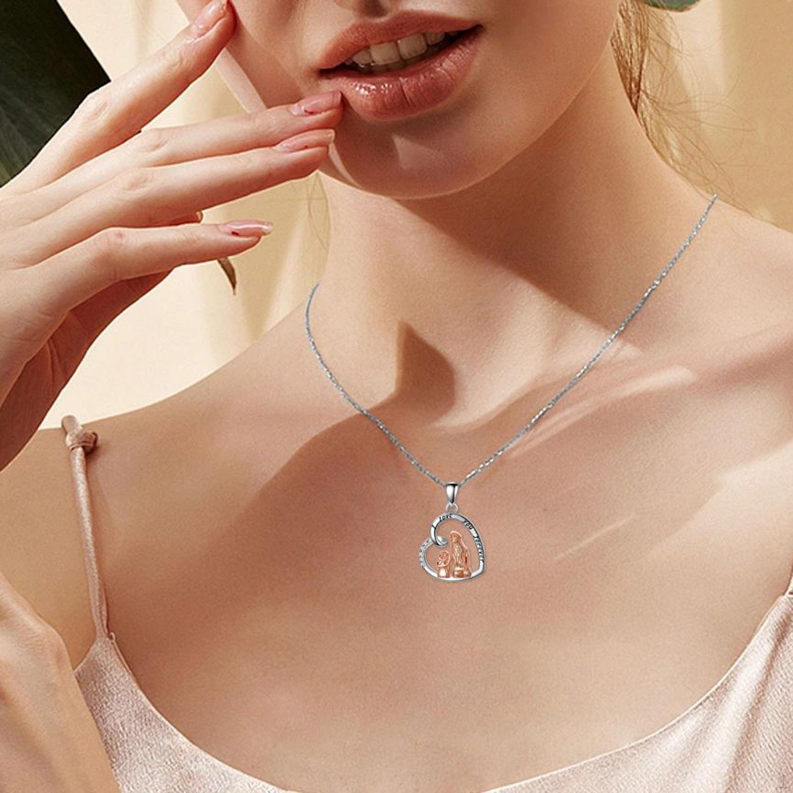 

Mother s Day Necklace Women s Jewelry Chain Pendant for Party Festival