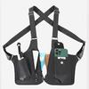 Anti-Theft Shoulder Bag Security Backpack Slim Crossbody Hidden Underarm Chest Pack with Adjustable Straps Compact Travel Organizer