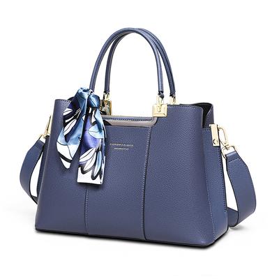 Damenhandtaschen und Damenhandtaschen, Geschenke aus echtem Leder für Mütter, Leichter Luxus und vielseitige, stilvolle Handtaschen für Frauen mittleren Alters