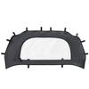 KEMIMOTO Parbriz Spate Moale Negru UTV Compatibil cu Polaris RZR PRO XP /RZR Turbo R 2020-2023 2024 Geam Spate Rezistent la Praf