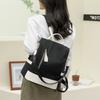 Anti-theft backpack women's new fashion Korean version trendy Oxford cloth canvas women's backpack travel schoolbag