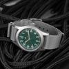 Militado ML12B 38mm Militäruhr VH31 Quarzwerk Gewölbtes Saphirglas C3 Leuchtend Vintage Uhren 100m Wasserdicht