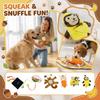 Jouet interactif pour animaux de compagnie en peluche, produisant des sons, avec odeur, représentant de la nourriture