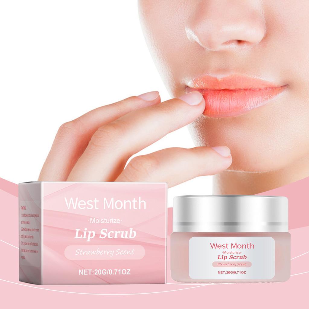 West Month Lip Care Exfoliating Scrub Softening Dead Skin And Reducing Lip Lines