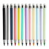 Erasable Posture Correcting Eternal Pencil - 12 Colors, No Sharpening Needed, Durable Lead, Perfect for Kids' Drawing.