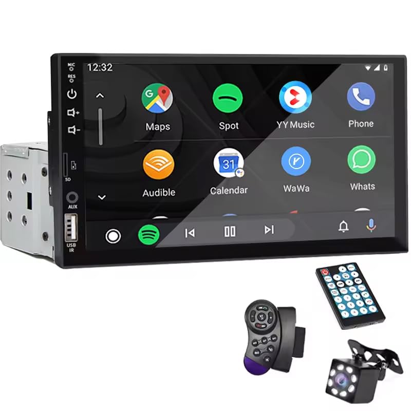 

zmart 7 inch Car Radio 1Din Android Auto Multimedia Player HD Touch Screen FM AUX Input MirrorLink Universal Auto Radio