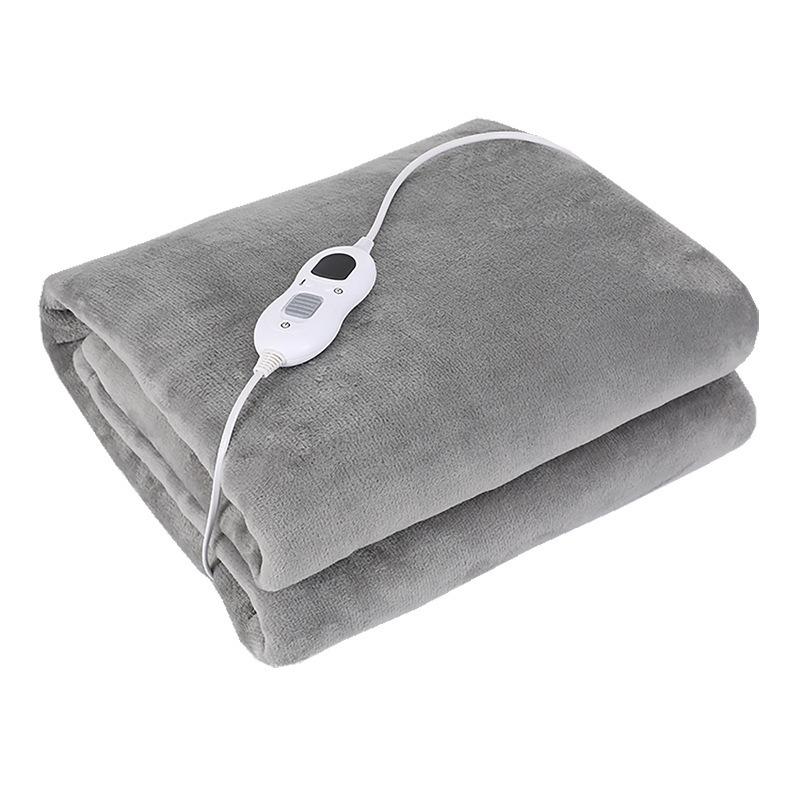 Body Warm Electric Flannel Mattress Electric Blanket Intelligent Switch Thicken Security Heating Pad Thermostat Blankets 150x125cm Keep Warm Shawl
