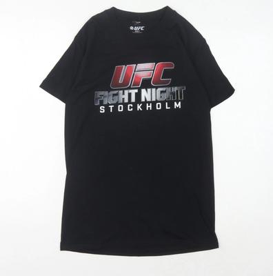 UFC Férfi Fekete S Sport Grafikus Póló