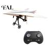 Beginner Airplane Toy Kit Remote Control Paper Kit, DIY Electric RC Plane with Gyro Handmade Stabilizer, Dual Propellers, Lightweight Glider Assembly