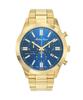 Mathy I Jumbo מהדורה מיוחדת Chronograph Blue Dial Quartz H455CHPBU שעון גברים