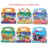 Magical Water Painting Book Toddler Early Education Playthings Reusable Magic Drawing Coloring Book Designed for Children Children Montessori