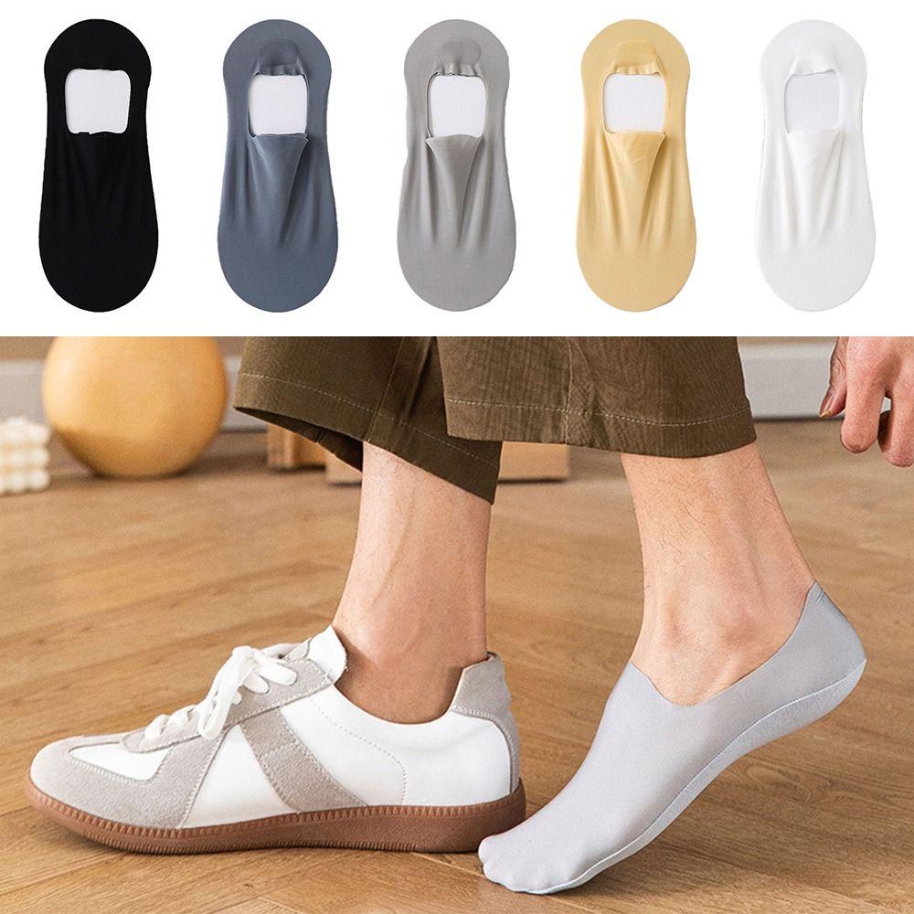 

Носки No Trace Invisible Socks Ice Silk Boat Socks Soft Ice Silk Sock Summer