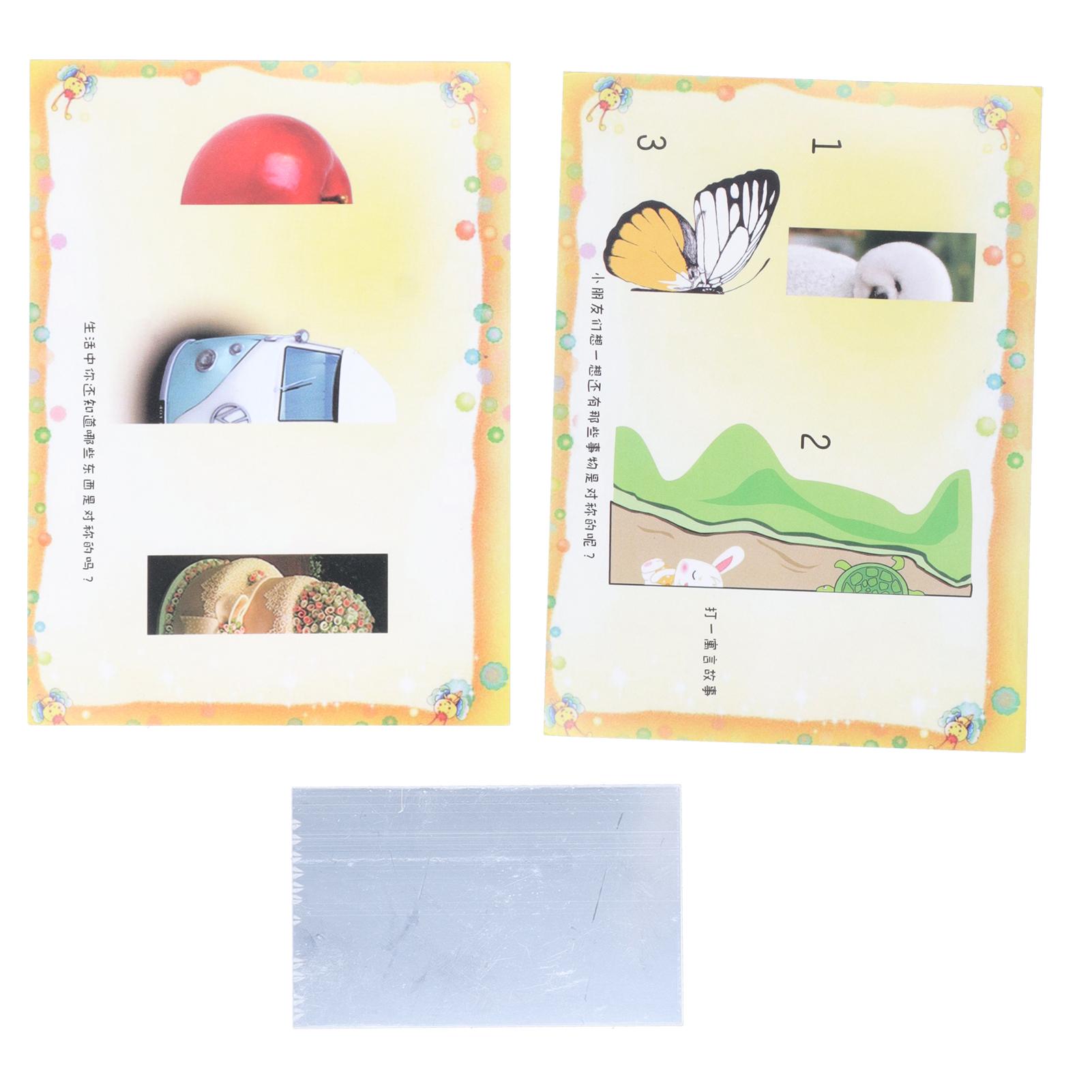 

4Set Scientific Experiment Mold DIY Optical Plane Mirror Teaching Tool for School Student
