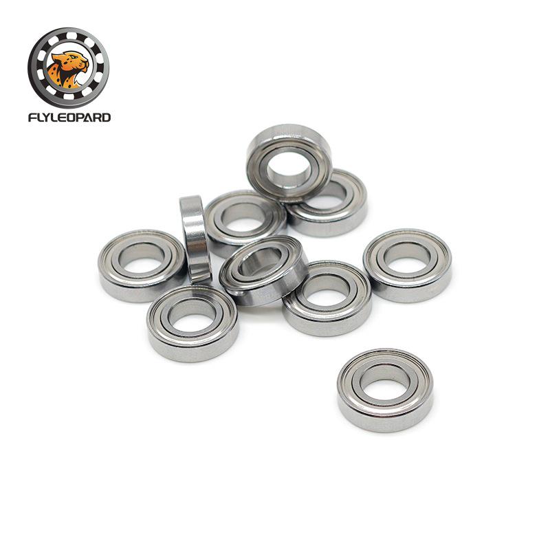 In-stock 6900 2RS Thin-walled Deep Groove Ball Bearing, 10x22x6, High-speed Motor Bearing with Blue Rubber Seal.