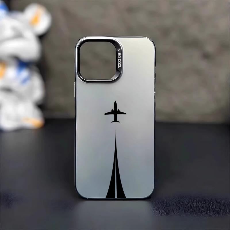 

Чехол для мобильного телефона с рисунком маршрута полета, подходит для iPhone 17 16 15 14 13 12 11 Pro/ Max /Plus, противоударный For iPhone 11PROMAX