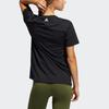 Adidas Aeroknit Tee Performance Short Sleeve Women Tops Black GQ9428