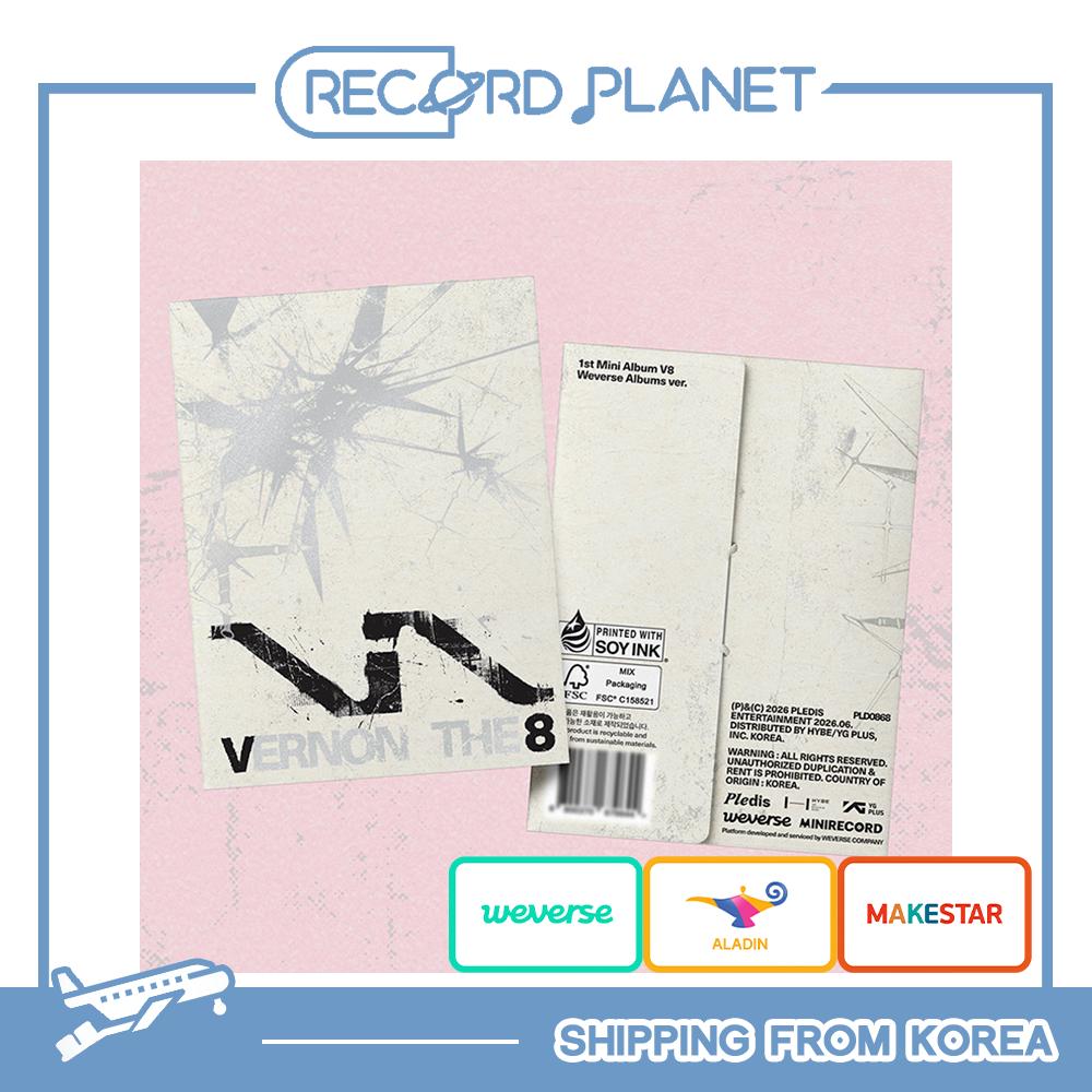[Предзаказ] V8 (СЕМНАДЦАТЬ) - 1-й мини-альбом  V8  Weverse Albums версия. [POB] No Benefit