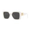 Logo 3D Irregular Shape Sunglasses Women Sunglasses White SMU10Y_E142_F05S0_C_056