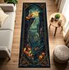 Nieuwe Collectie Bos Lange Loper Vloerkleed Vos Gloeiende Paddenstoel Kloofpad Donkergroen Fantasie Mat Antislip Woonkamer Hal Decoratie