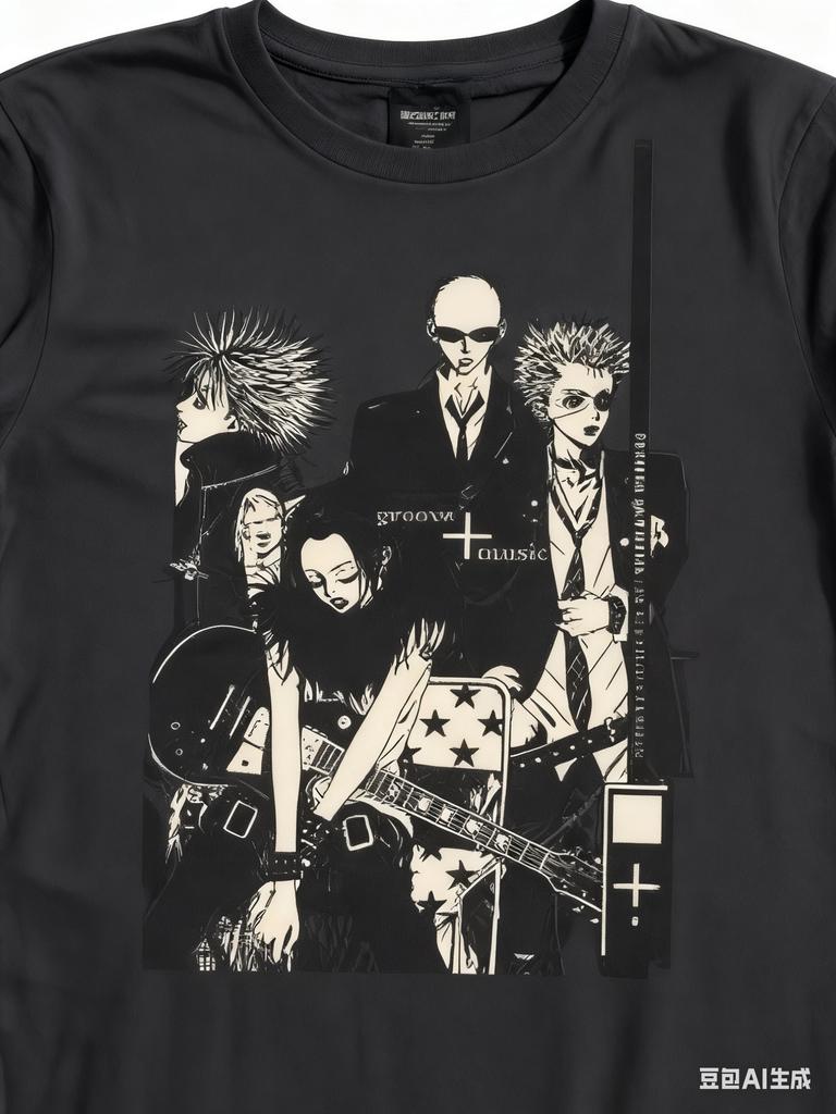 Black Stones NANA Osaki Vintage Tshirt Gift Idea Unique Cotton Men T shirt New Tee Tshirt Womens Tops