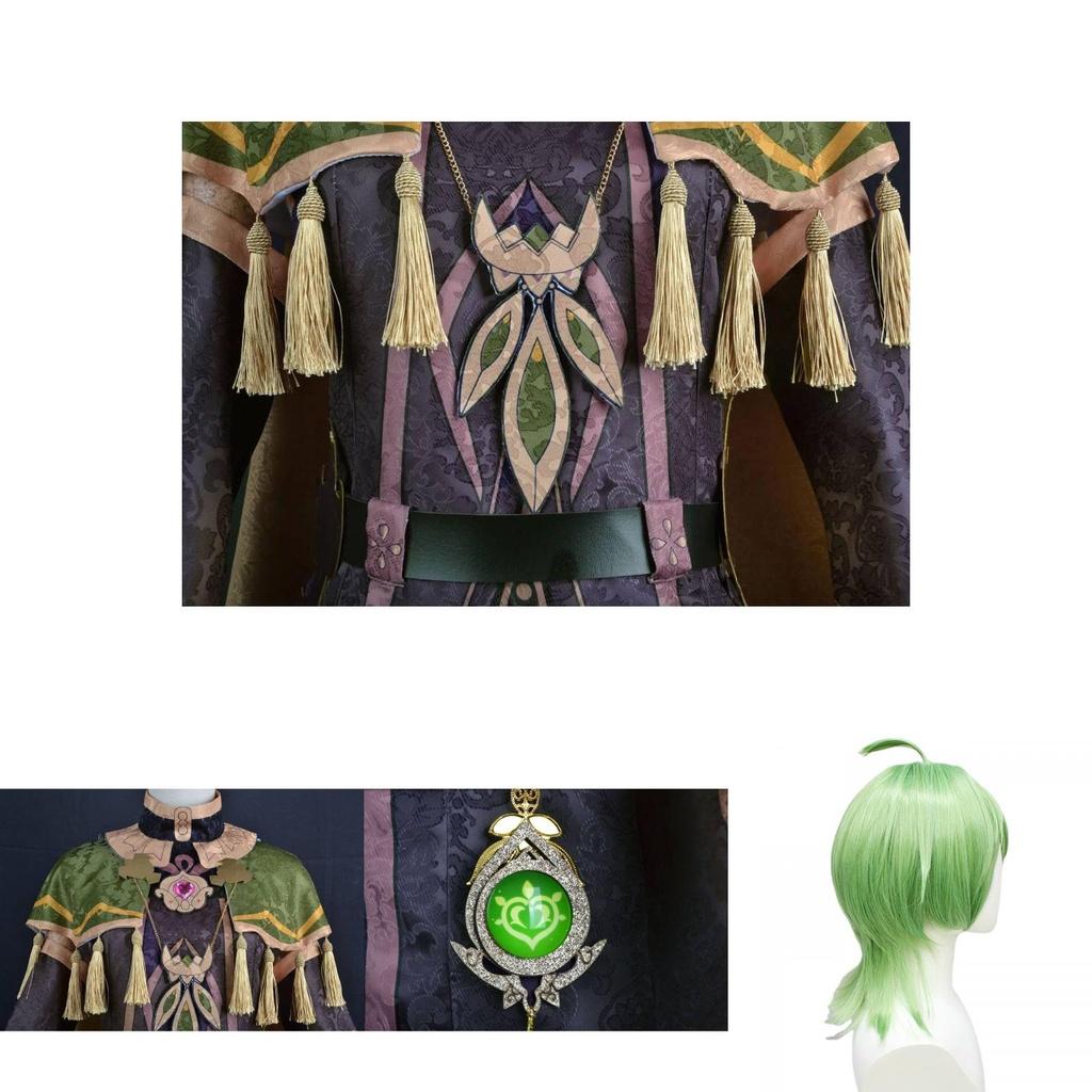 Genshin Impact Collei Halloween Costume Set High-quality And Highly Restored