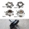 Dumbbell Nut Strength Training for Fitness Dumbbell Handle Straight Barbell