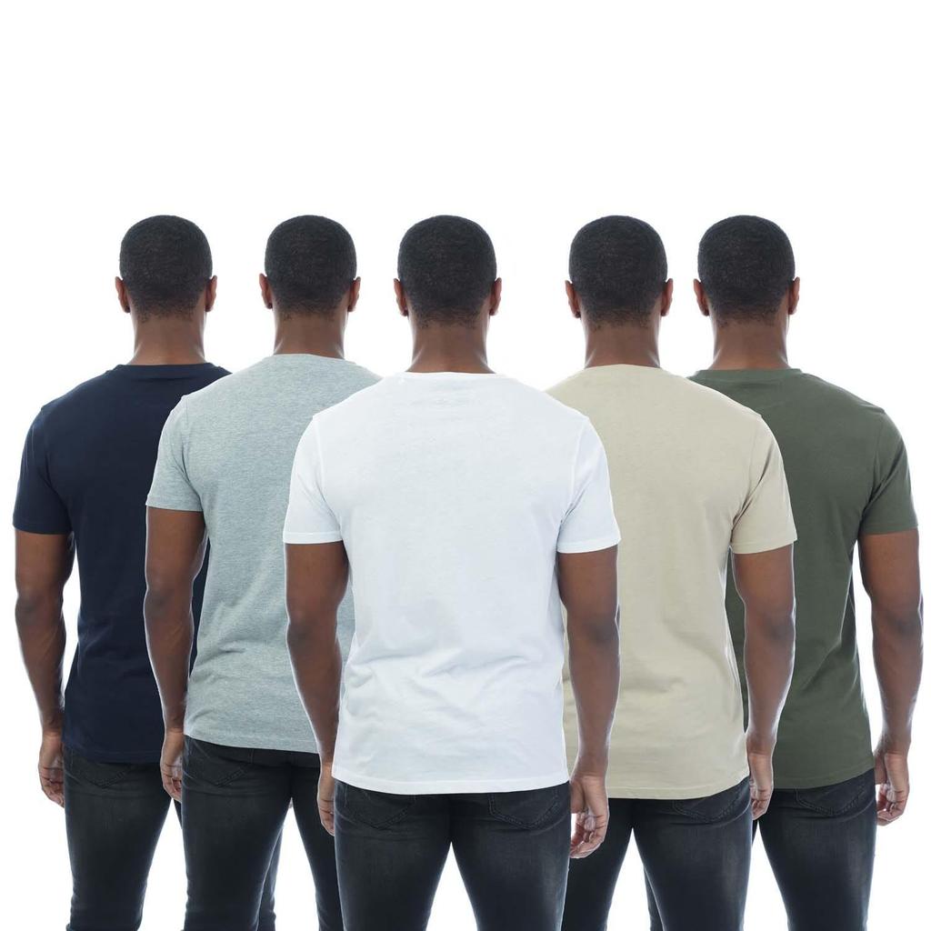 Duck and Cover Mens Cheymore T-Shirt (Pack of 5)