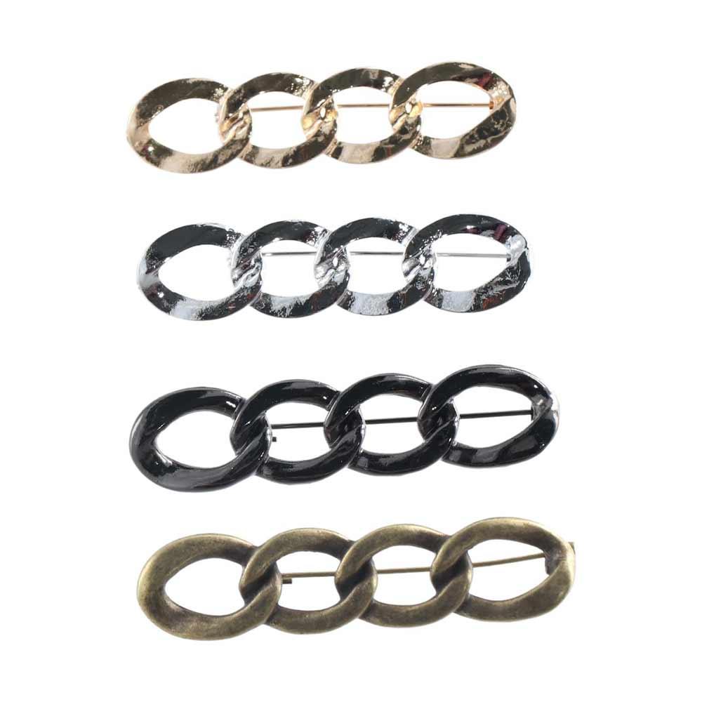 Button Clasps Pants Button Tightener Waist Buckle Twist Chain Brooches Skirts