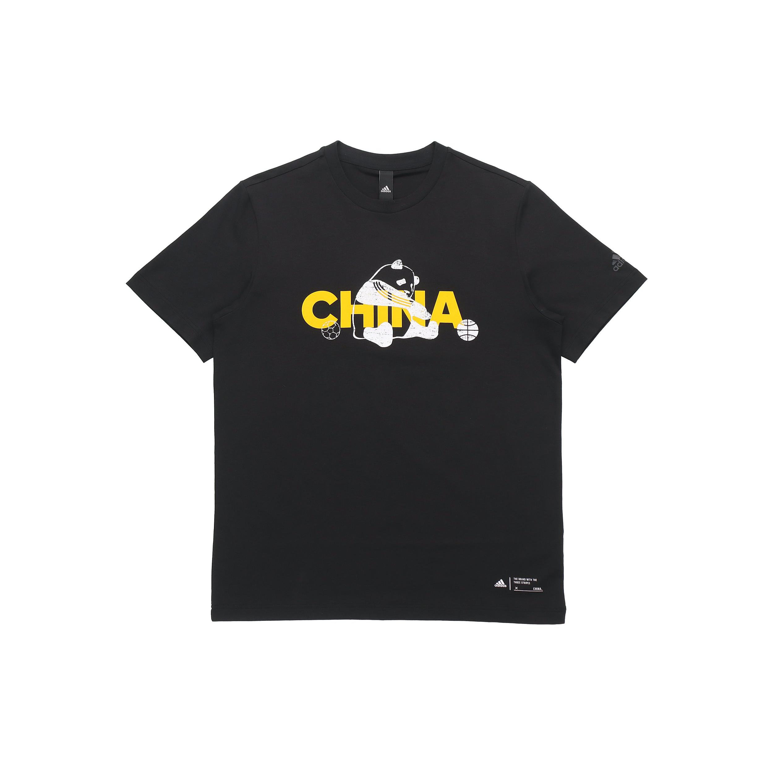 

New Adidas T Shirts Unisex Black GP1856 XXS