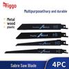 4PC Sabre Saw Blades Set for Woodworking & Iron Cutting
