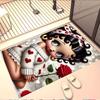 Betty Boop Print Rug, Washable Floor Carpet, For Entryway Dorm Laundry Room Office Study, Home Decor Birthday Christmas Gift