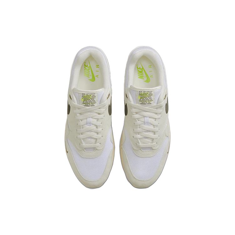 Nike Sneakers Unisex Air Max 1 Ironstone da Uomo White Sail Rattan DZ4494-100