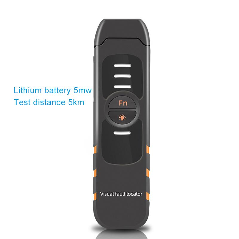 Handheld Optical Power Meter 5-30MW Fiber Optic Tester Pen VFL Red Light Optical Fiber Optic 5-30km Visual Fault Locator